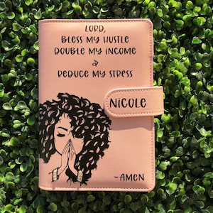 Bless My Hustle| Budget Binder With Money Envelopes| Cash Envelope System| A6 Budget Binder| Money Holder| Budget Planner| Savings