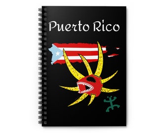 Spiral Notebook - Ruled Line - Puerto Rico