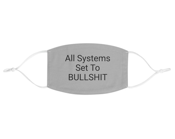 All Systems Fabric Face Mask