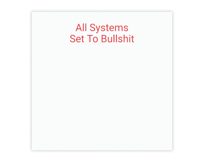 All Systems Post-it® Note Pads