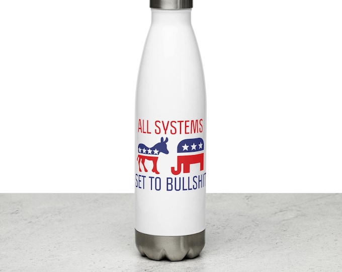 All Systems Stainless steel water bottle