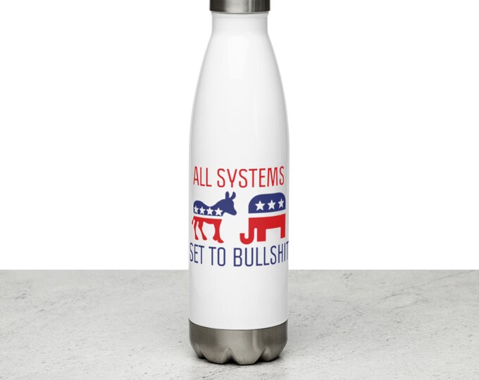 Stainless steel water bottle