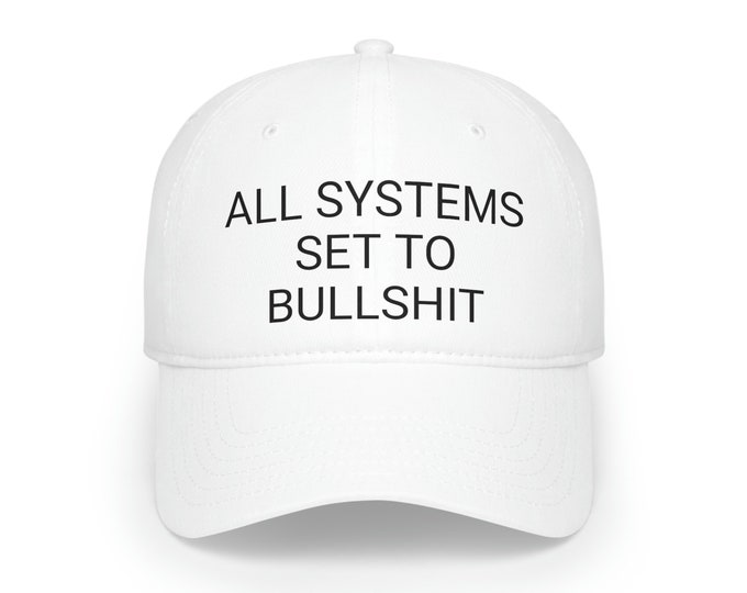 All Systems Low Profile Baseball Cap