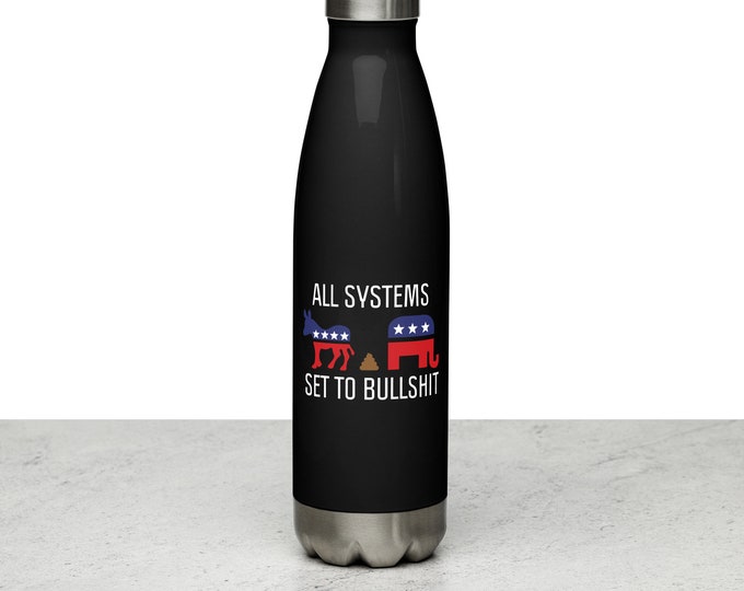 All Systems Stainless steel water bottle