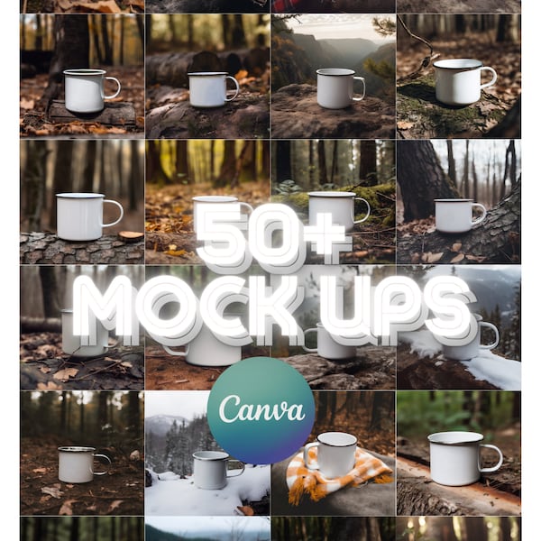 50+ Camping Mug MockUps Coffee Cup Mock up Camping Cup Mock Up Photograph Outdoor Mug Adventure Coffee Cup Mockup PNG Digital Download