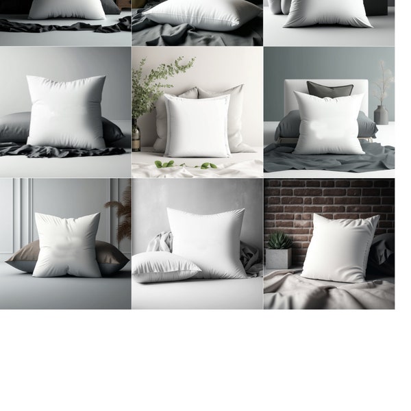 5+ Cushion Mockups Pillow Mockup Product Background Cushion Mock up Pillow Styled Stock Photography