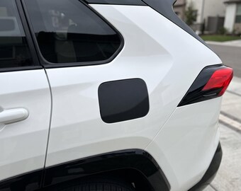 Toyota RAV4 Fuel Door Vinyl Overlay 2019-2025, Matte & Gloss Gas Cap Decal, Fuel Door Sticker