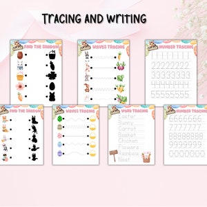 Easter Activity Pack- Coloring Pages, Easter Games. Kids Busy Book ...