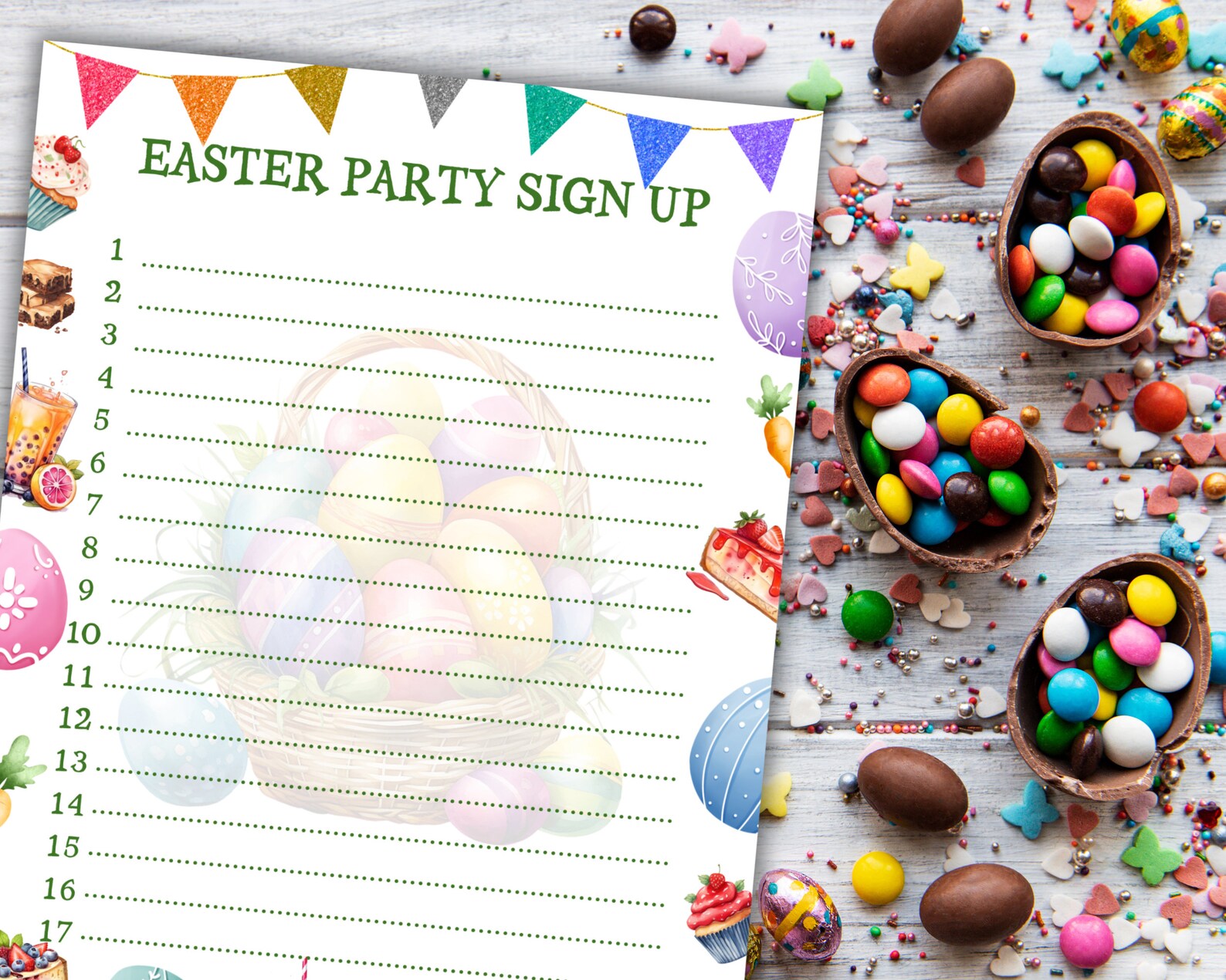 Editable Easter Sign up Sheet - Il 1588xN.5843872870 2uf9