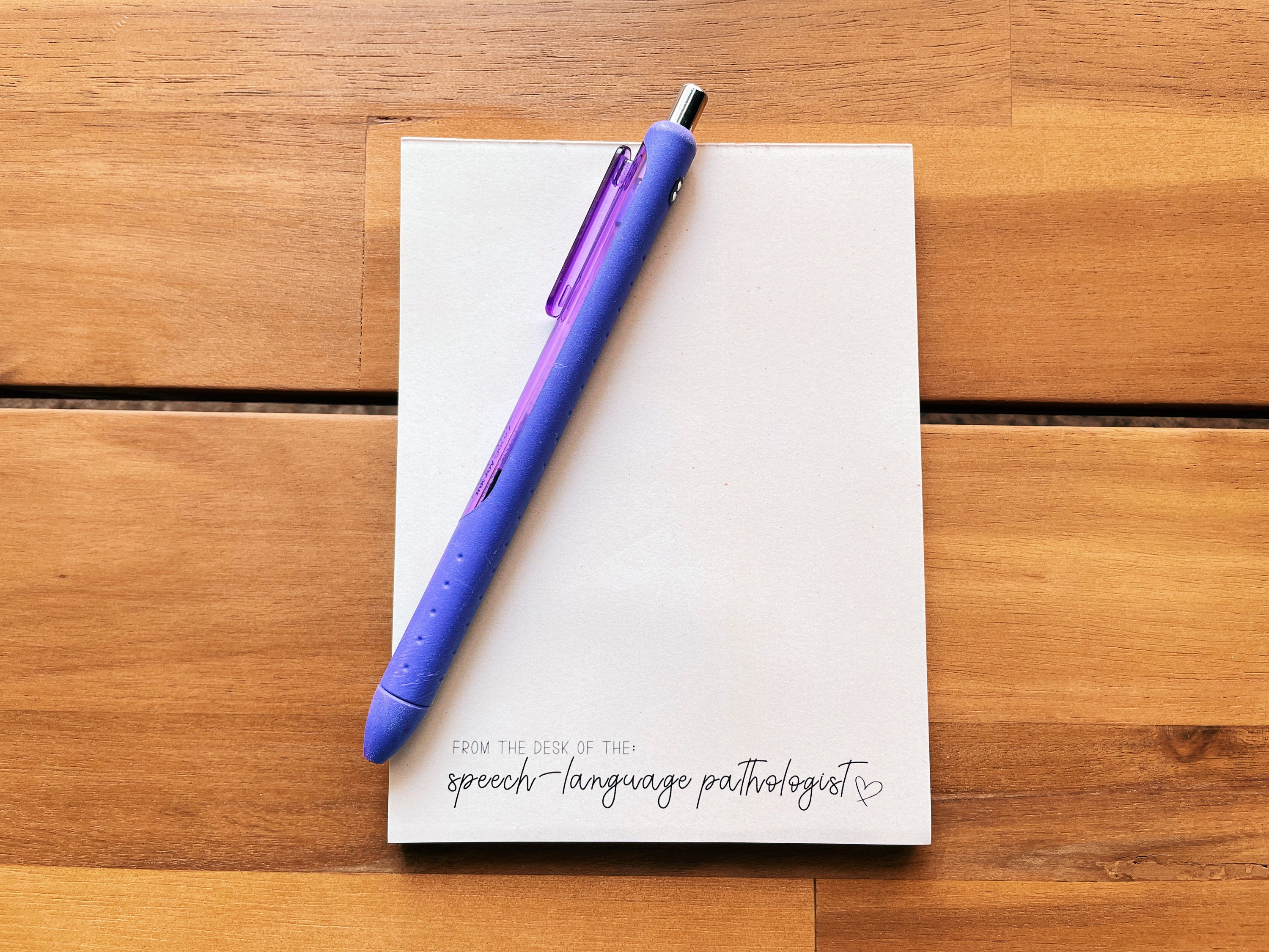 Speech Therapy Notepad for SLP Sticky Note for Speech Therapist Office ...
