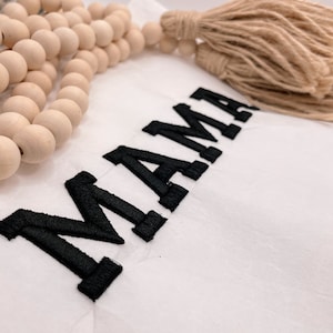 3D Puff MAMA Embroidery File Trendy PES Design for machine embroidery MAMA pes 5x12 mama embroidery design mom 3d puffy foam embroidery file