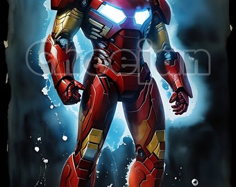 Ironman Poster | Digital Download | Wall art