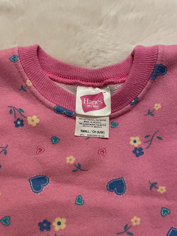 Hanes Girls' EcoSmartÂ® Crew Sweatshirt and Sweatpant
