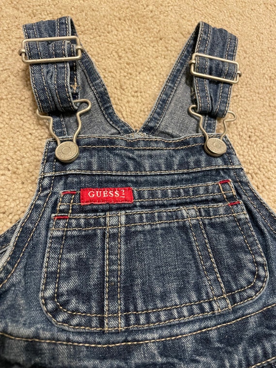 Baby GUESS denim Overall 18M