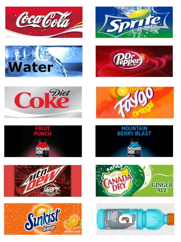 Printable Coke Label - Etsy
