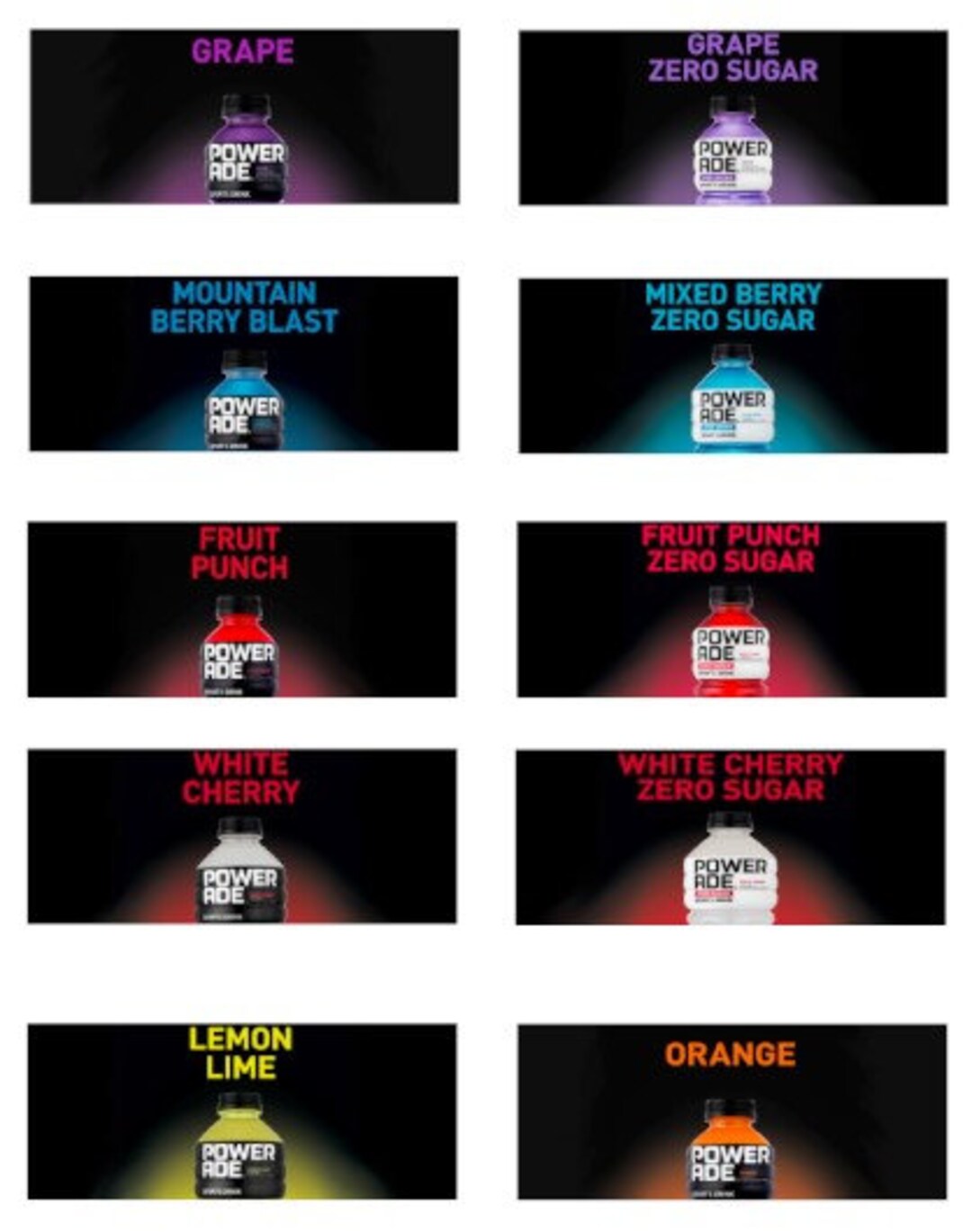 PDF Powerade Vending Machine Labels For Coke Pepsi And Dixie Narco 