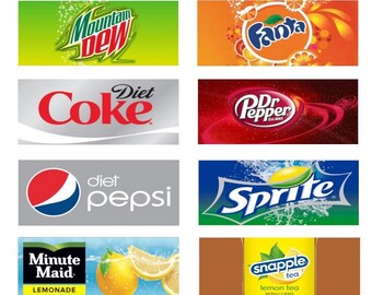 PDF Sheet of Vending Machine Labels - Etsy