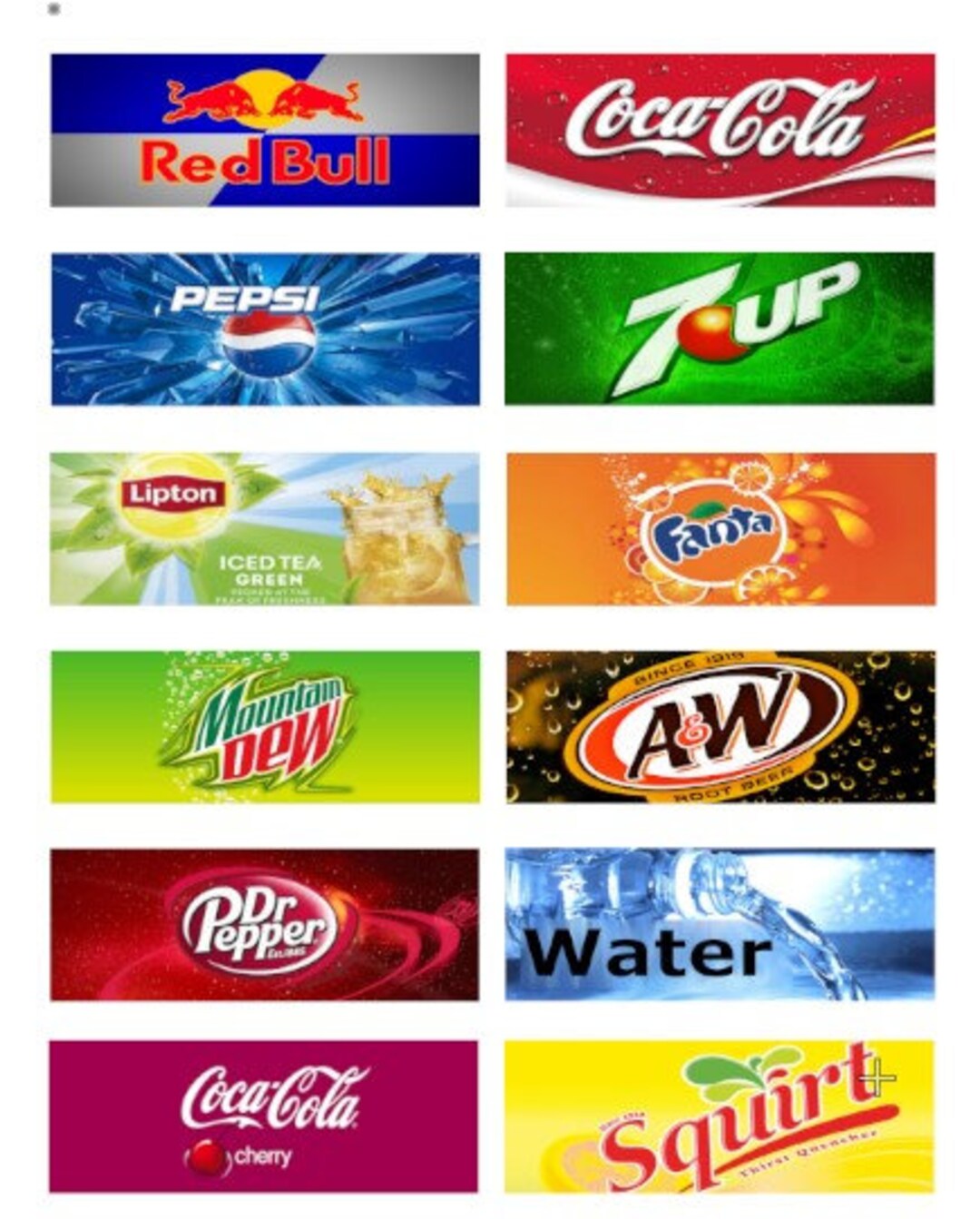 PDF 8.5cm X 3cm Vending Machine Labels - Etsy