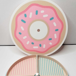 Spinnable 3D Printed Donut Print Rhinestone Tray w/Multiple Compartments- Diamond Art, Cup Trays, Rhinestone Storage, Bling, Storage
