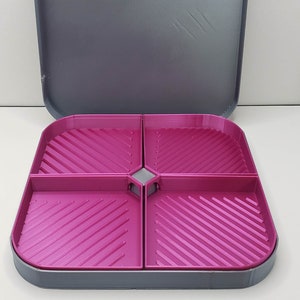 3D Printed Rhinestone Trays with Multiple Compartments and Lid- Diamond Art Trays, Rhinestone Cup Trays, Storage, Storage Containers