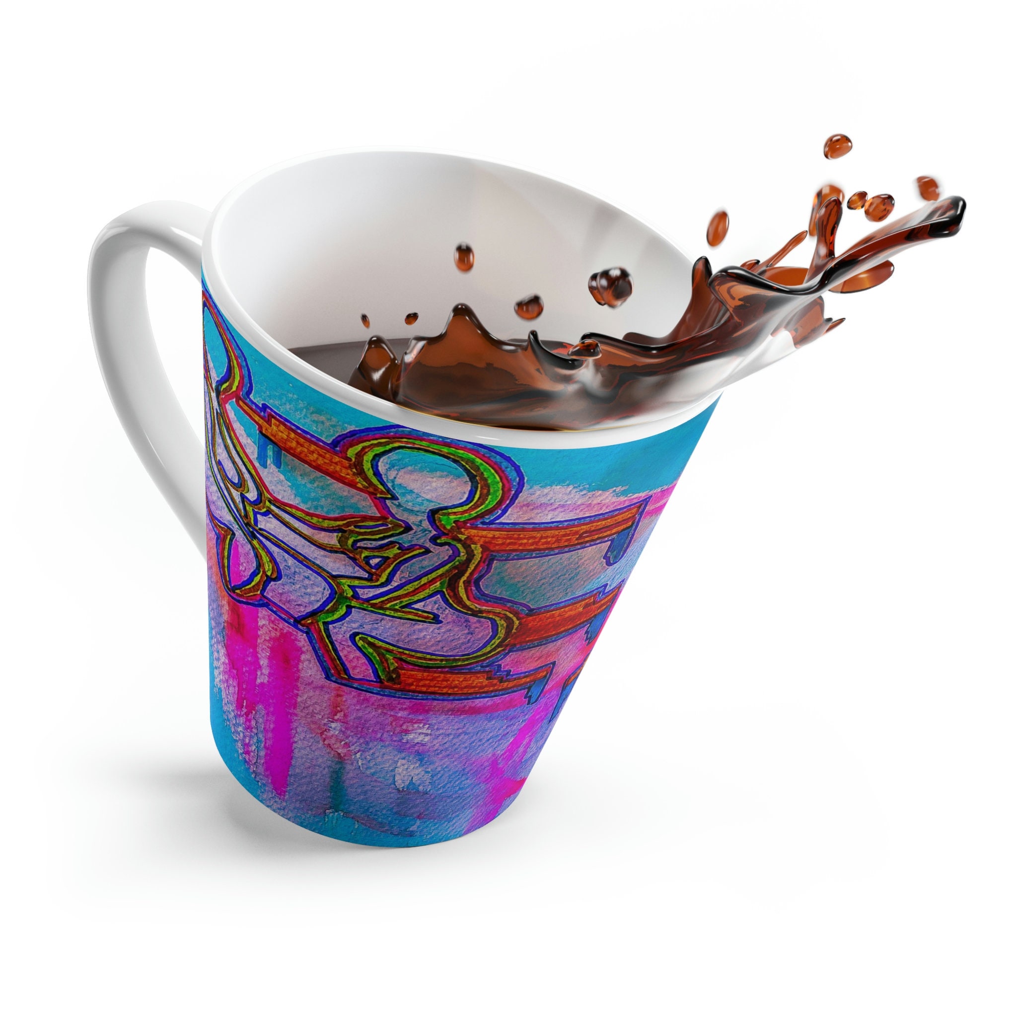 California Pantry “Love You a Latte” Jumbo Coffee Mug 32 oz. Valentines  Ceramic