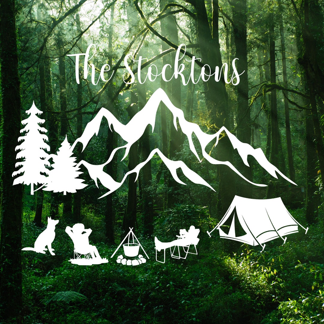 Custom Camping Decal/rv Decal/camper Decal/truck Decal/auto Etsy