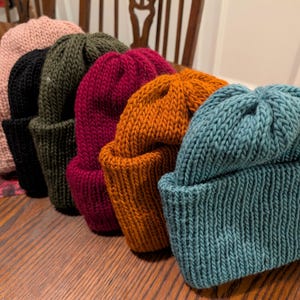 Homemade Wool Beanie: Super Soft, One Size