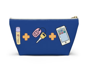 Essentials - Bolsa de acessórios com fundo em T