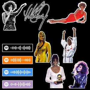 Whitney Houston Sticker Pack