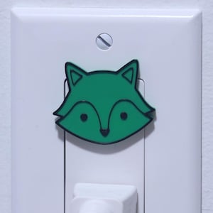 Cute Animal Fox Power Outlet Safety Cover (For Canada/US/Japan/Mexico)