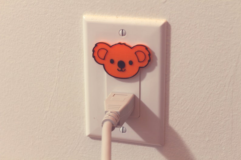 Cute Animal Koala Power Outlet Safety Cover For Canada/US/Japan/Mexico image 4