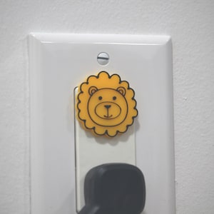 Cute Animal Lion Power Outlet Safety Cover (For Canada/US/Japan/Mexico)