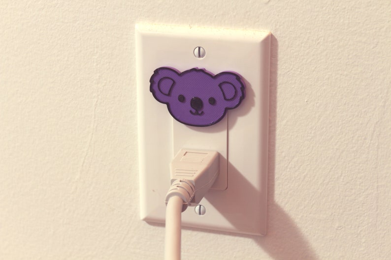 Cute Animal Koala Power Outlet Safety Cover For Canada/US/Japan/Mexico image 5