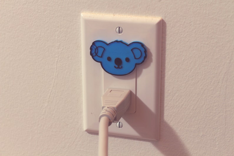 Cute Animal Koala Power Outlet Safety Cover For Canada/US/Japan/Mexico image 2