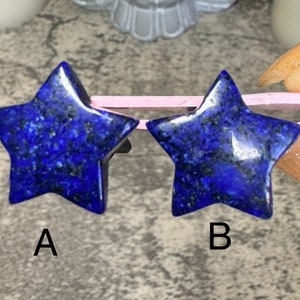 Star Shaped Crystal Car Vent Clips