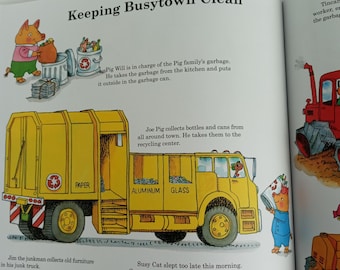 Children's Book Richard Scarry's Busy Busy Town