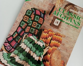 Craftbook Afghans Instructions to Knit and Crochet