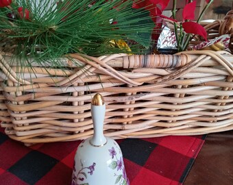 Hand Bell Lefton Vintage China