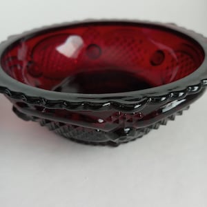 Avon Collectibles Cape Cod Ruby Red 1876 Bowls