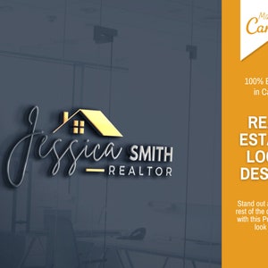 Real Estate Logo, DIY Logo Real Estate, Canva Real Estate Logo, Premade Real Estate Logos, Realtor Logo Design, Real Estate Agent Logo