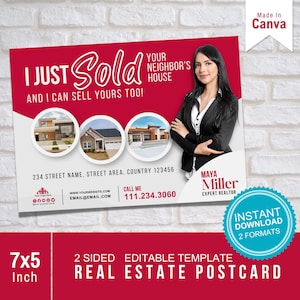 Realtor Postkarte, Grundbesitz Postkarte, Grundpostkarte, Gerade verkaufte Postkarte Grundbesitz, Grundbesitzpostkarte, Grundbesitzpostkarte, Grundverkaufsmakler