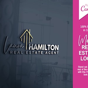 Real Estate Logo, Realtor Logo Design, Logo Real Estate, Logo Real Estate Agent, Realtor Logo, Real Estate Logo Modern, DIY Real Estate Logo
