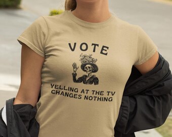 Vote 2024 Election Shirt Vote t-shirt Voter T-shirt Election Shirt Suffragette Shirt Vote Gift Ballot USA Election Democratic Voting Matters