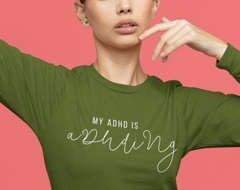 ADHD Shirt Neurodiversity Shirt Neurodivergent Shirt Mental Health Shirt ADHD Gift Inclusion Shirt Brain Shirt  Overstimulated