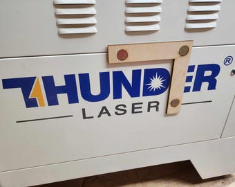 Laservierkant SVG: magnetisch indexeringsbestand (alleen digitaal product)