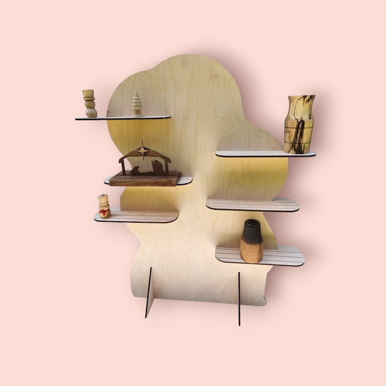 Craft Show display with six shelves that has removable feet and shelves, perfect for art exhibits, craft shows or other events to display your retail items