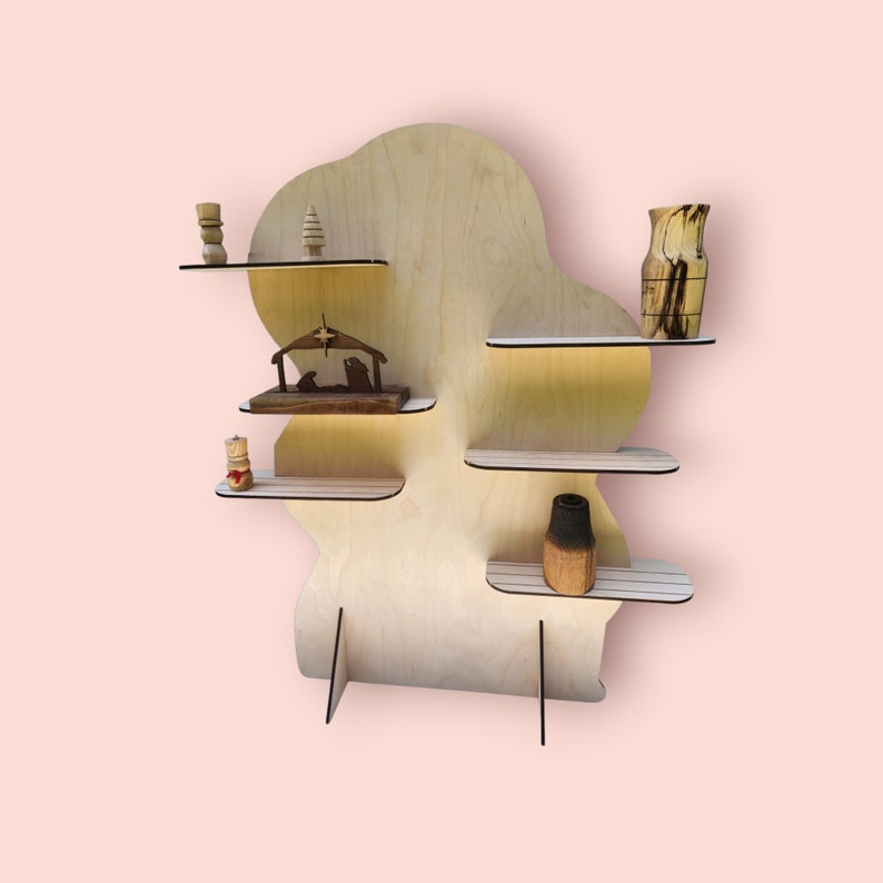 Craft Show display with six shelves that has removable feet and shelves, perfect for art exhibits, craft shows or other events to display your retail items