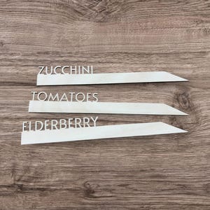 Garden Markers, vegetable markers, herb markers, plant tags, gift for gardener, garden stake