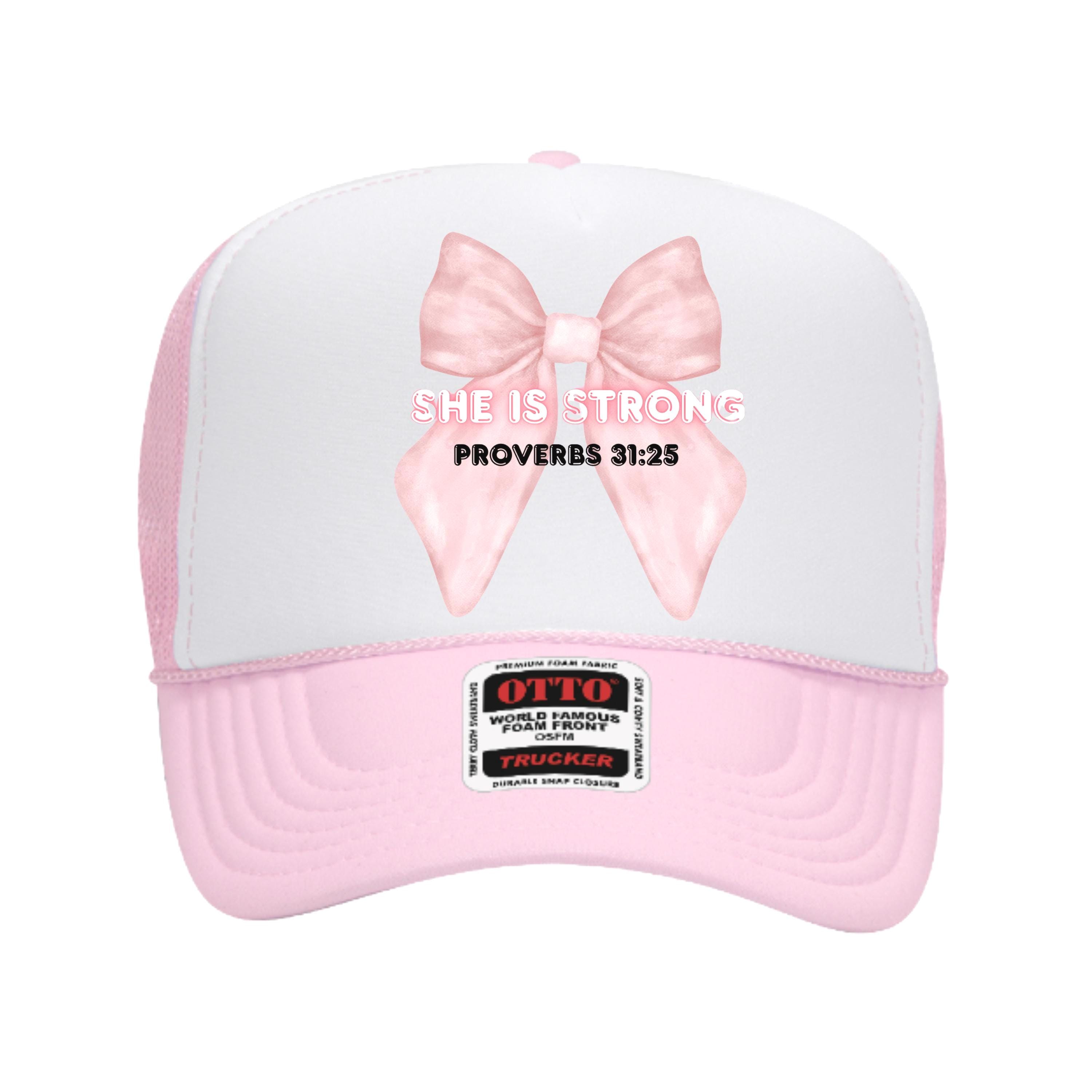 HAT: She Is Strong She Is Strong Hat C.C. Kids Ponytail Hat | eBay main image 2
