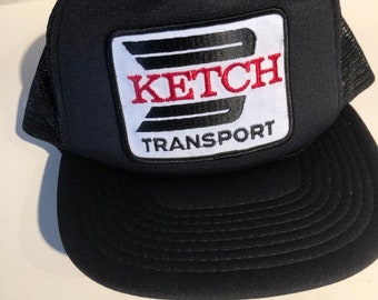 Ketch Transport  Black Trucker Hat